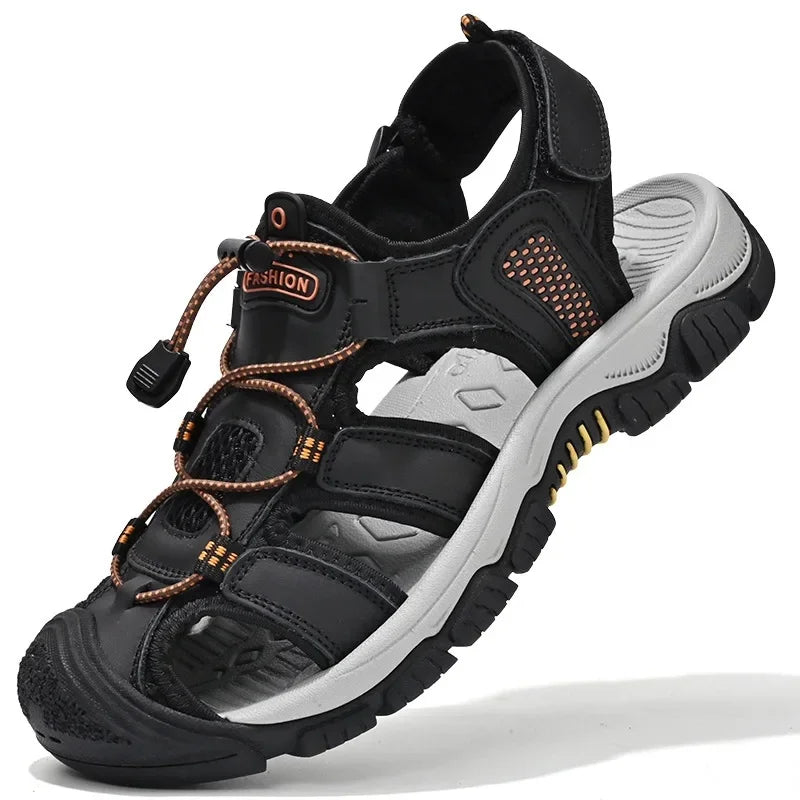 Premium Outdoor Sandals - Cow Leather Construction