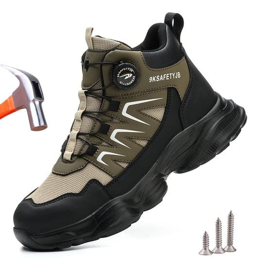 Protective Work Shoes - Rotation Button Comfort