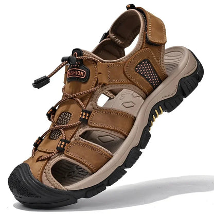 Premium Outdoor Sandals - Cow Leather Construction
